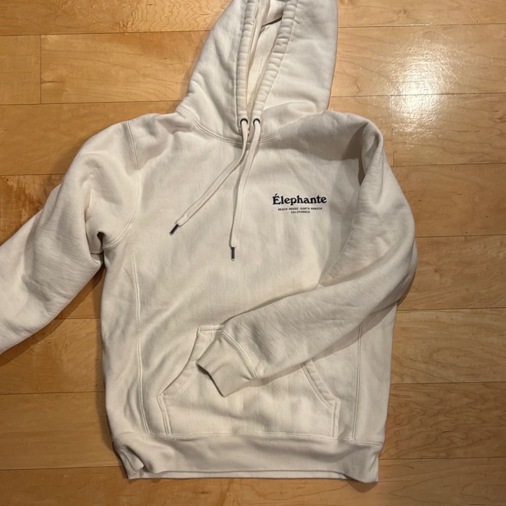Élephante White Hoodie